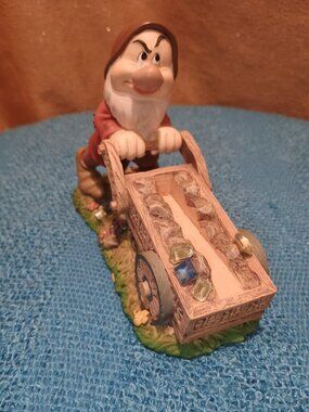 Vintage Seven Dwarfs Business Card Holder.